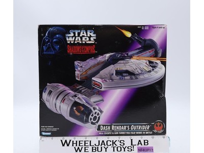Dash Rendar's Outrider Star Wars Shadows of the Empire 1996 Kenner NEW MIB