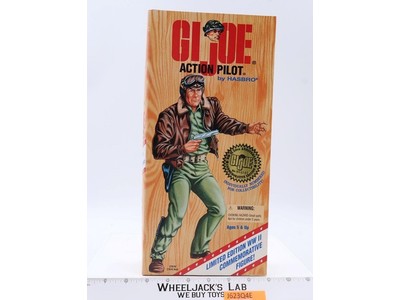 Action Pilot GI Joe Limited Edition WWII 1995 Hasbro 12" Figure NEW SEALED