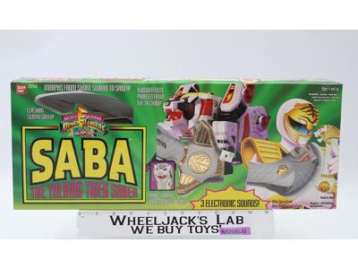 Saba Talking Tiger Saber Mighty Morphin Power Rangers 1994 Bandai NEW MIB