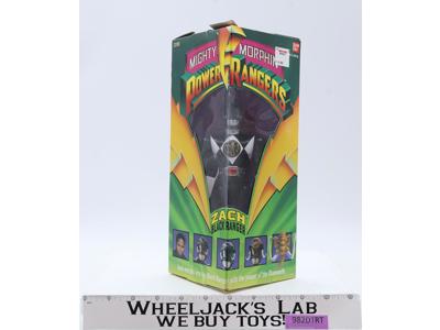 Zach Black Ranger Mighty Morphin Power Rangers 1993 Bandai Figure NEW SEALED
