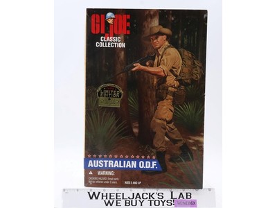 Australian O.D.F. Limited Edition GI Joe Classic Collection Hasbro NEW SEALED