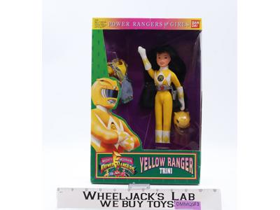 Trini Yellow Ranger Mighty Morphin Power Rangers 1994 Bandai NEW MISB SEALED