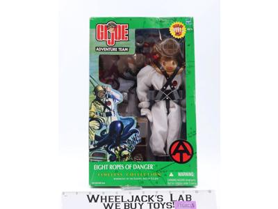 Eight Ropes Of Danger GI Joe Adventure Team 2002 Hasbro 12" Figure NEW MIB