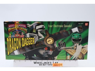 Dragon Dagger 100% Complete WORKS Power Rangers MMPR 1994 Bandai NEW MIB