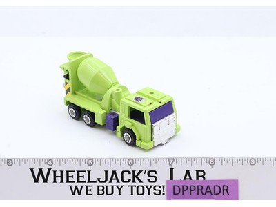 Mixmaster Devastator 1985 Hasbro G1 Transformers Cement Mixer Action Figure