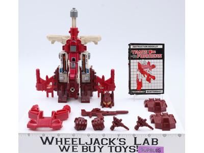 Scattershot 100% Complete 1987 Vintage Hasbro G1 Transformers Action Figure