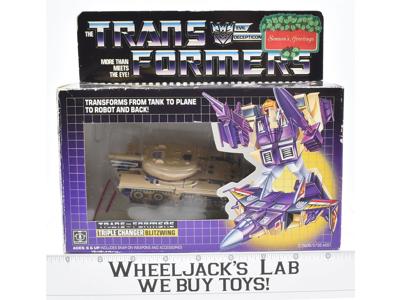 Blitzwing MIB 100% Complete I 1985 Vintage Hasbro G1 Transformers Action Figure