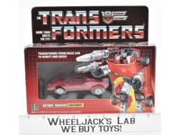 Sideswipe MIB 100% Complete B 1985 Vintage Hasbro G1 Transformers Action Figure