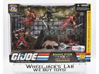 Snake Eyes vs Red Ninja Troopers TRU MISB 25th Anniversary GI Joe 2007