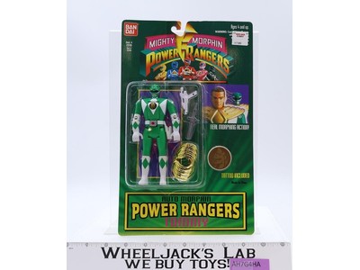 Auto Morphin Tommy Green Ranger MMPR Power Rangers 1994 Bandai NEW SEALED