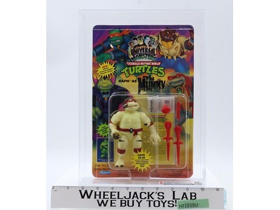 Raph the Mummy CAS GRADED 80 80/80/90 TMNT Universal Studios 1993 Playmates