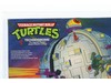 Technodrome AFA GRADED 75 TMNT 1990 Playmates Action Figure Vehicle NEW SEALED