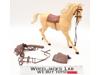 Palomino Flame The Western Range Horse Marx Johnny West Vintage Set