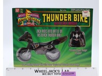 Thunder Bike W/Black Ranger MMPR Power Rangers 1994 Bandai NEW SEALED