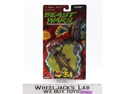 Iguanus ROCK BUBBLE Transformers Beast Wars 1995 Hasbro Action Figure SEALED