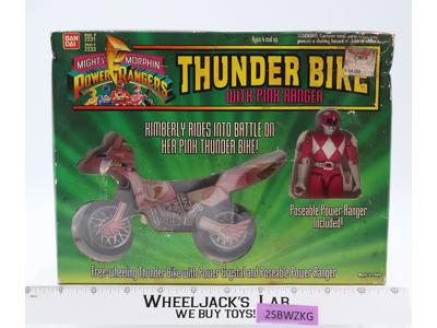 Thunder Bike W/Pink Ranger MMPR Power Rangers 1994 Bandai NEW SEALED