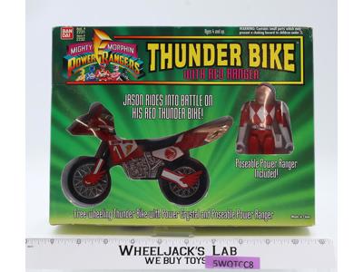 Thunder Bike W/Red Ranger MMPR Power Rangers 1994 Bandai NEW SEALED