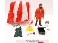 GI Joe Fighter Pilot Flocked Brown Hair 1967 Vintage Hasbro 12" Action Figure