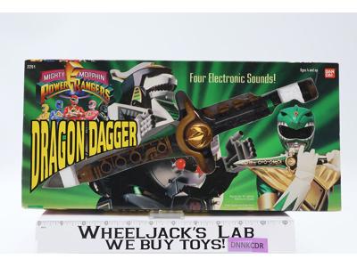 Dragon Dagger 100% Complete WORKS Power Rangers MMPR 1994 Bandai NEW MIB