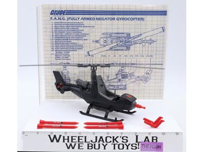 Cobra F.A.N.G. FANG 100% Complete GI Joe 1983 Hasbro Action Figure Vehicle