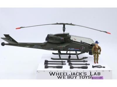Dragonfly Assault Copter W/ Wild Bill 100% Complete GI Joe 1983 Vintage Vehicle