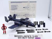 Cobra Rattler W/ Wild Weasel Complete GI Joe 1984 Hasbro Action Figure Vehicle