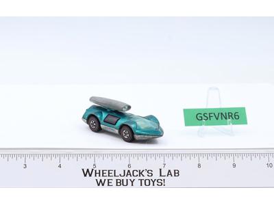 Rocket-Bye-Baby Aqua 1970 1971 Redline Hot Wheels Mattel Vintage RL Hong Kong