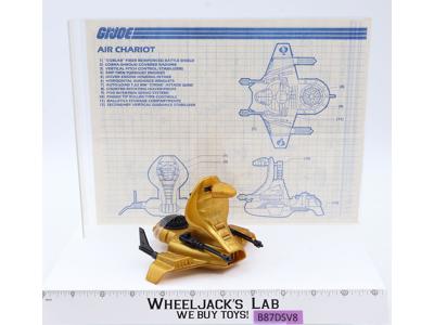 Air Chariot 100% Complete G.I. Joe 1986 Hasbro Vintage Vehicle Action Figure