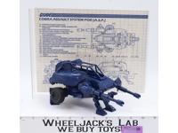 ASP 100% Complete 1984 GI Joe Hasbro Vintage Action Figure Vehicle