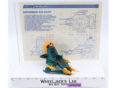 Dreadnok Air Skiff 100% Complete GI Joe 1987 Hasbro Vintage Figure Vehicle