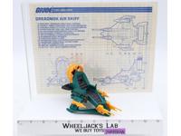 Dreadnok Air Skiff 100% Complete GI Joe 1987 Hasbro Vintage Figure Vehicle