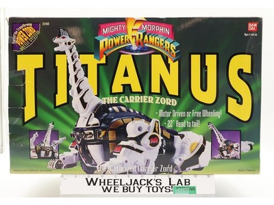 Titanus Carrier Zord Complete Mighty Morphin Power Rangers 1993 Bandai Figure
