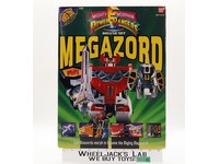Deluxe Set Megazord 100% Complete Mighty Morphin Power Rangers Bandai Figure