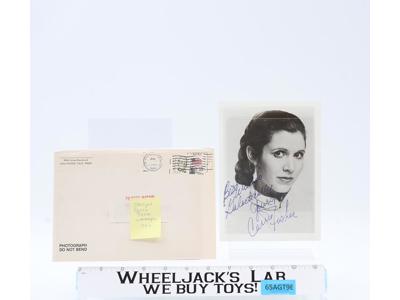Princess Leia Organa Star Wars Fan Club Carrie Fisher STAMPED 5x7 Picture