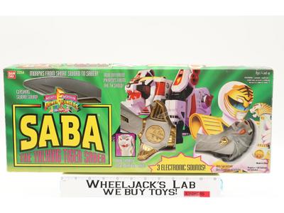 Saba Talking Tiger Saber Mighty Morphin Power Rangers 1994 Bandai Vintage