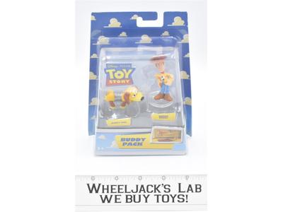 Buddy Pack Toy Story Slinky Dog Sheriff Woody NEW 2008 Pixar Mattel