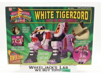 White Tigerzord 100% Complete W/ Box Power Rangers 1994 Bandai Action Figure