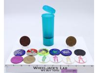 Lot of 15 Pogs Vans King Kong Power Rangers Universal Studios 1990s Vintage