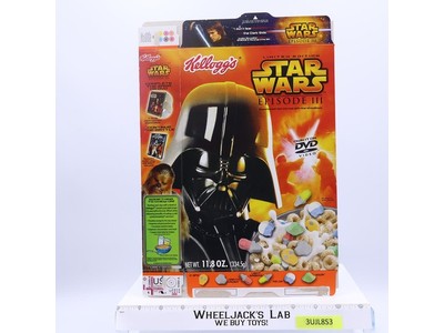 Episode III Marshmallow Cereal Star Wars 2005 Kellogg's EMPTY BOX