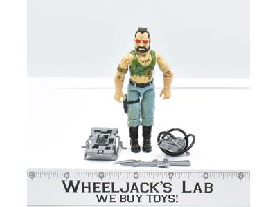 Ripper Dreadnok V1 100% Complete GI Joe 1985 Hasbro Action Figure