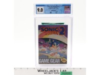 Sonic the Hedgehog 2 CGC GRADED 9.0 Sega Game Gear 1992 Hangtab Box NEW SEALED