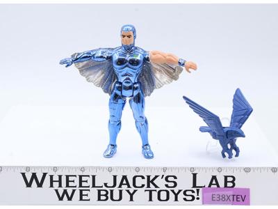 Steelwill W/ Stronghold 100% Complete Silverhawks 1986 Telepix Kenner Vintage