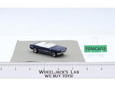 '65 Ford Mustang Convertible Navy Blue Hot Wheels 1983 1984 Vintage Blackwall