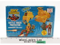 Battle Track Protector W/ Jack Reily Sky Commanders 1987 Kenner Action Figure