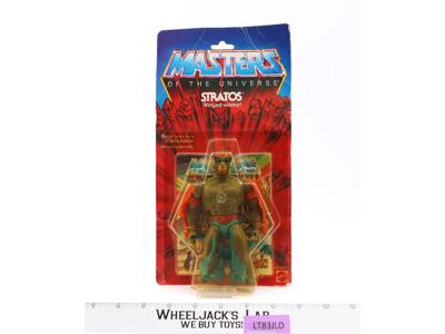 Stratos Red Wings 12-Back Masters of the Universe MOTU 1982 Mattel NEW SEALED