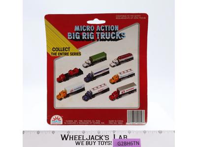 Micro Action Magnifiers Big Rig Trucks 10052 Funrise 1989 Vintage MOSC