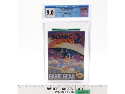 Sonic the Hedgehog 2 CGC GRADED 9.0 Sega Game Gear 1992 Hangtab Box NEW SEALED