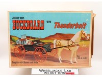 Johnny West Buckboard With Thunderbolt And Box 100% Complete 1967 Vintage