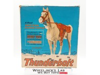 Thunderbolt Johnny West Best of the West 1960s Marx Vintage Horse With Box
