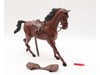 Bay Flame The Western Range Horse Complete Marx Johnny West Vintage Horse Set